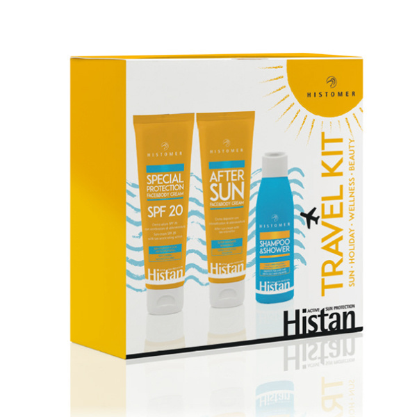 HISTAN TRAVEL НАБОР ДОРОЖНЫЙ СОЛНЦЕЗАЩИТНЫЙ